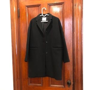 Everlane cocoon coat